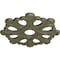 Ekena Millwork Angel Ceiling Medallion (Fits Canopies up to 4 3/8"), 20 7/8"OD x 3 5/8"ID x 1"P, Spartan Stone CM20ANSSF - alternate 3